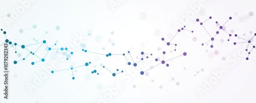 A dna technology abstract background