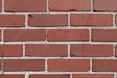 red brick wall