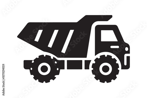 Premium Dump Truck Vector Silhouettes for Digital and Print Designs