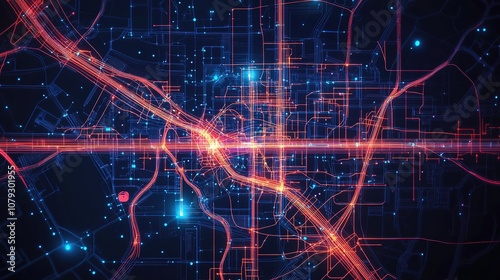 Explore the innovative city transportation network map showcasing routes and connectivity for efficient travel