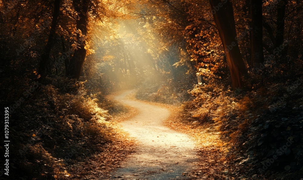 Obraz premium Direction of the path