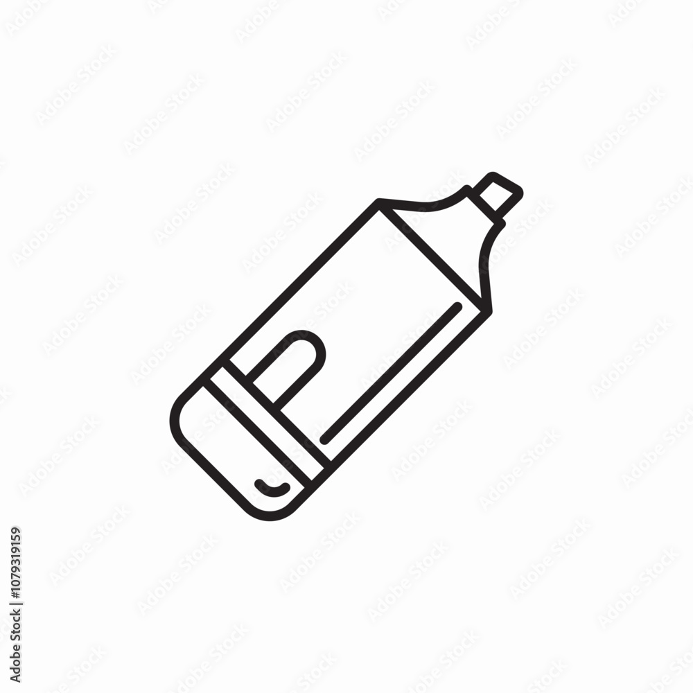 highlighter marker icon sign vector highlighter marker icon sign vector