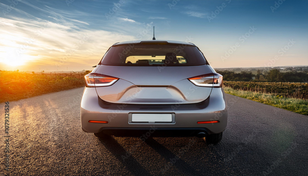 Fototapeta premium Auto en la carretera