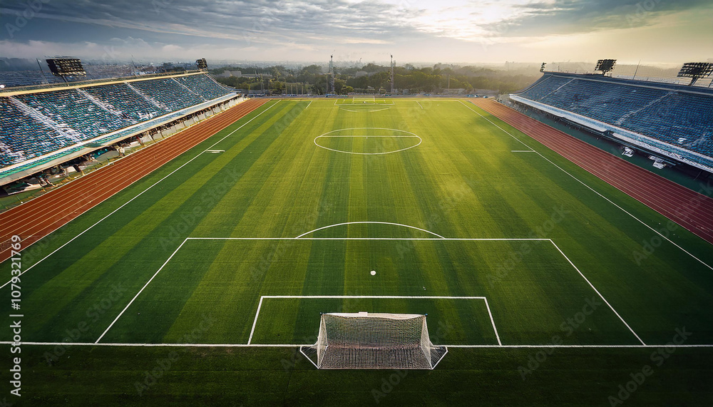 Fototapeta premium Cancha de futbol