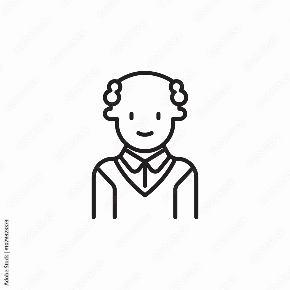 grandpa grandfather icon sign vector grandpa grandfather icon sign vector