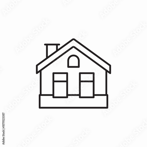 home house icon sign vector