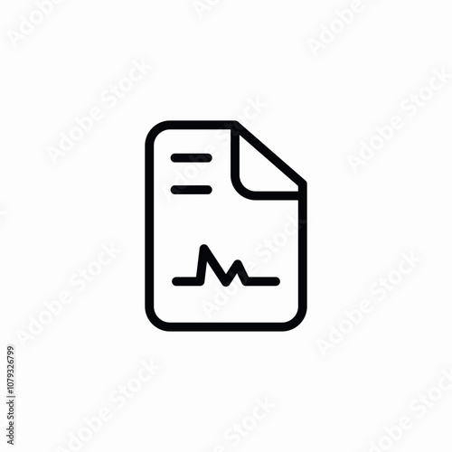 contract signature icon sign vector