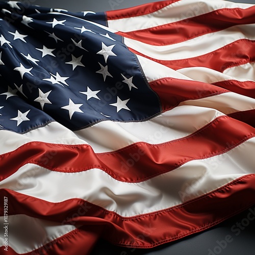 The National flag of the United States, America