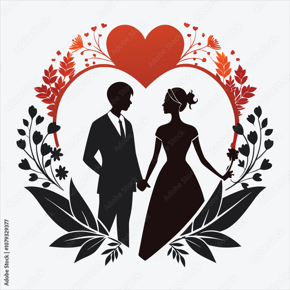 Legacy of Love, Vector White background illustration, Generative Ai Legacy of Love, Vector White background illustration, Generative Ai