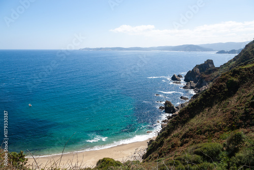 Toxido viewpoint, Galicia, Spain photo