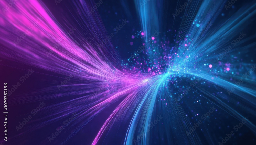 Big data artificial intelligence machine learning neural network flow complex information science innovation technology data analysis visualization cyberspace future. 3d rendering. Big data artificial intelligence machine learning neural network flow complex information science innovation technology data analysis visualization cyberspace future. 3d rendering.