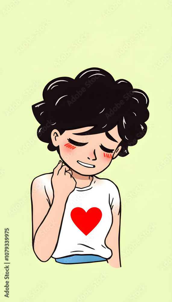 Sending error, bad news, feeling stress and heartbreak from relationships isolated with white highlights, png