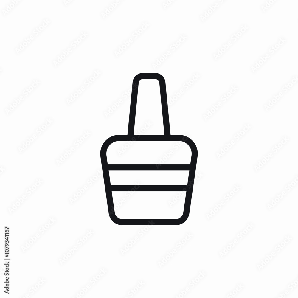 nail polish jar icon sign vector nail polish jar icon sign vector