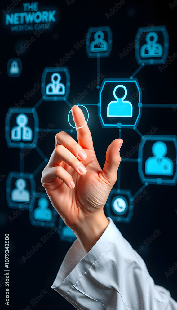 human check - Medicine doctor and stethoscope in hand touching icon medical network connection with modern virtual screen interface, medical technology network concept isolated with white highlights human check - Medicine doctor and stethoscope in hand touching icon medical network connection with modern virtual screen interface, medical technology network concept isolated with white highlights