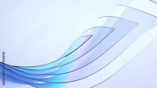 Abstract background design, 4k seamless looping animation, 3d render