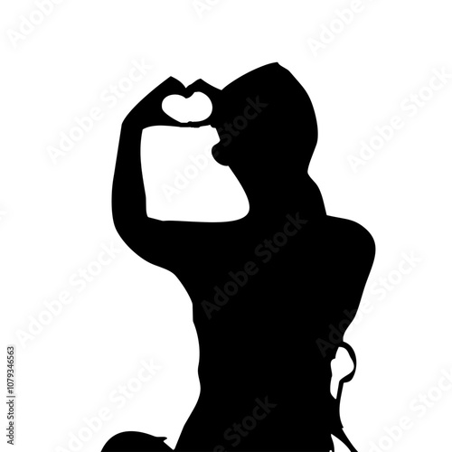 Corazón con las manos