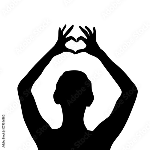Corazón con las manos