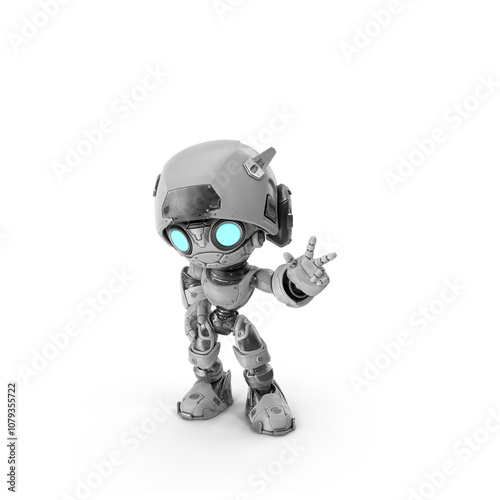 3D PNG AI Humanoid, Transformer, Machinery Robot & Robotic Hand Images for Adobe Stock