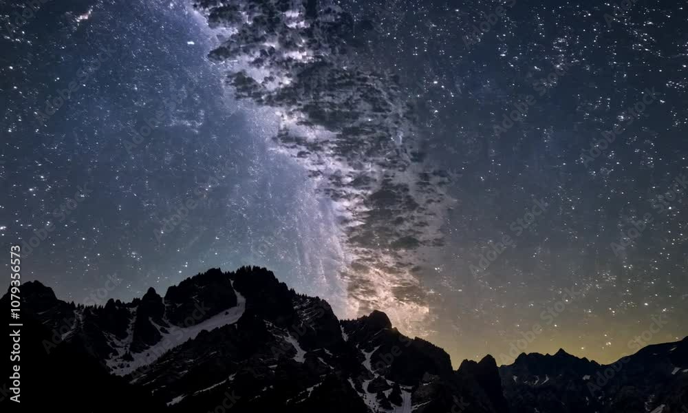 Time-Lapse of Starry Sky over Rocky Terrain
Time-Lapse of Starry Sky over Rocky Terrain