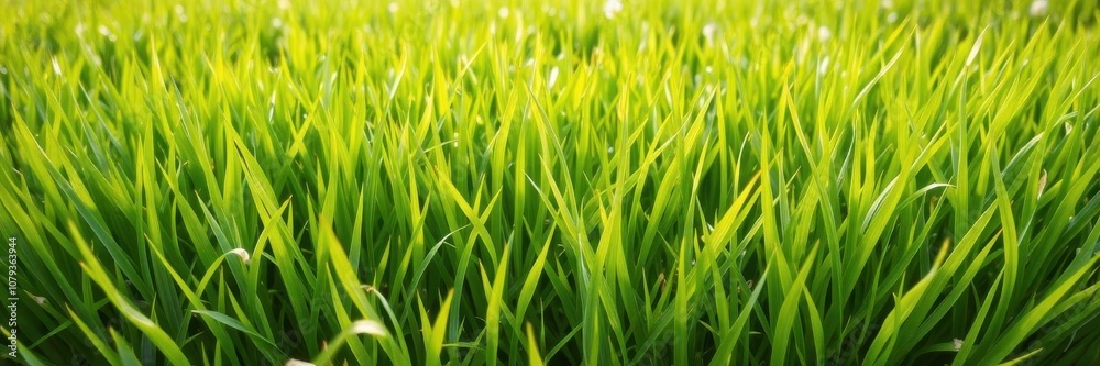 Vibrant and luscious green grass background in a fresh spring setting, lush, macro Vibrant and luscious green grass background in a fresh spring setting, lush, macro
