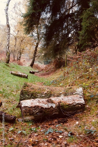 path in the woods
