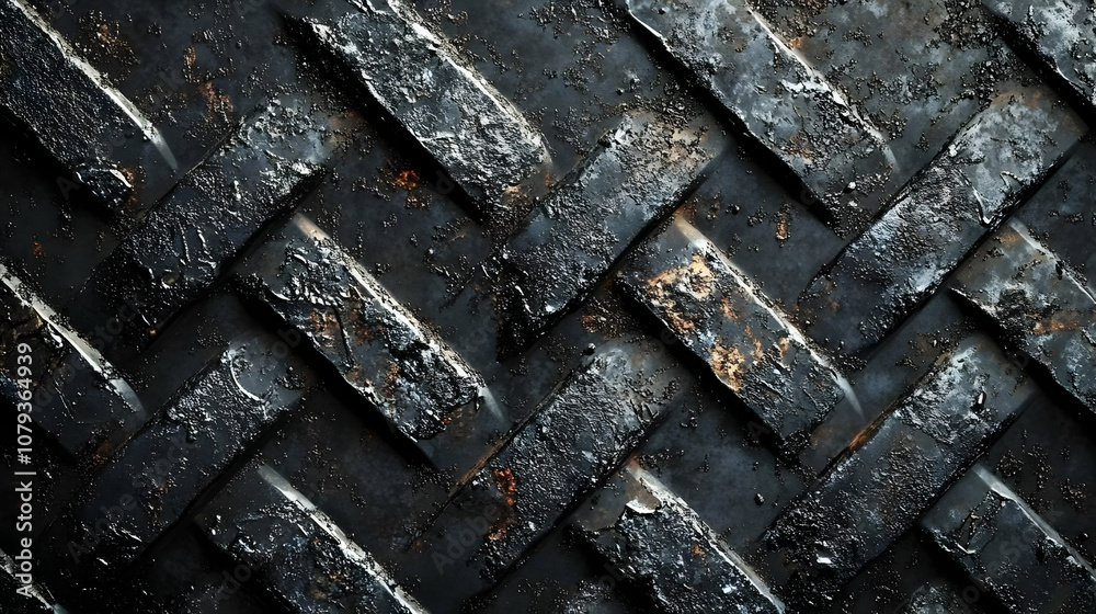 Dark Weathered Metal Texture Background Dark Weathered Metal Texture Background