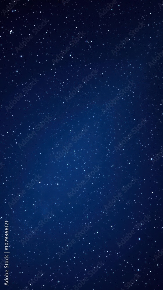 Fototapeta premium Vibrant starry night sky filled with twinkling stars and constellations, night, beauty