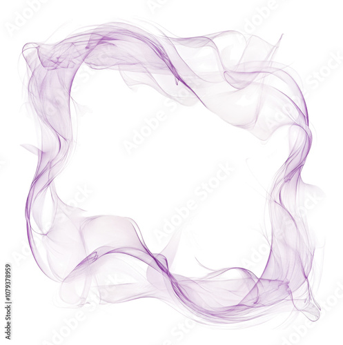 PNG Elegant swirls of purple fabric