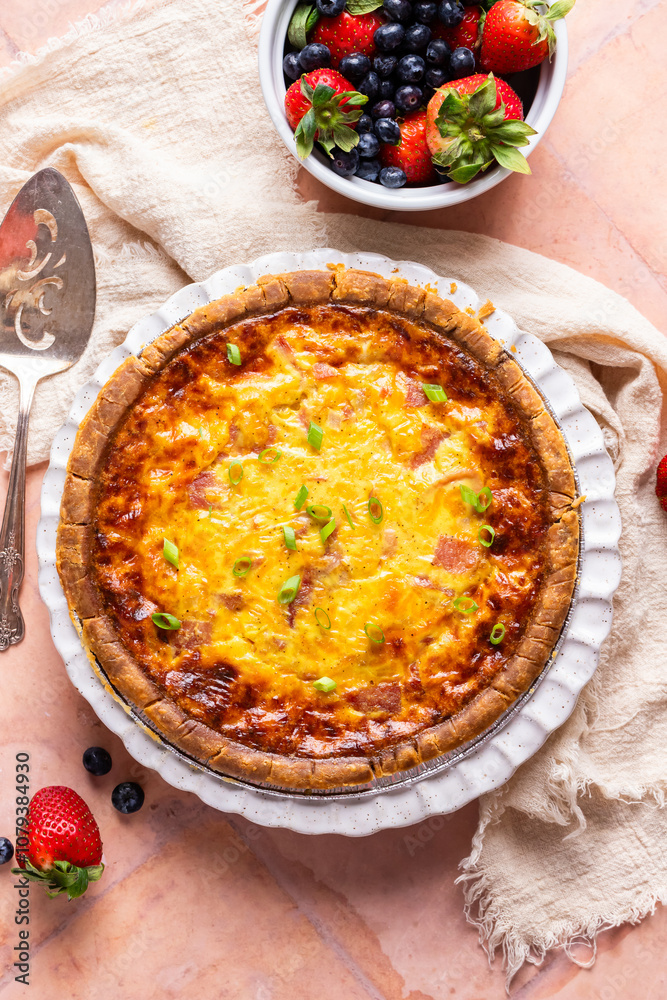 Quiche Pie for Breakfast Quiche Pie for Breakfast