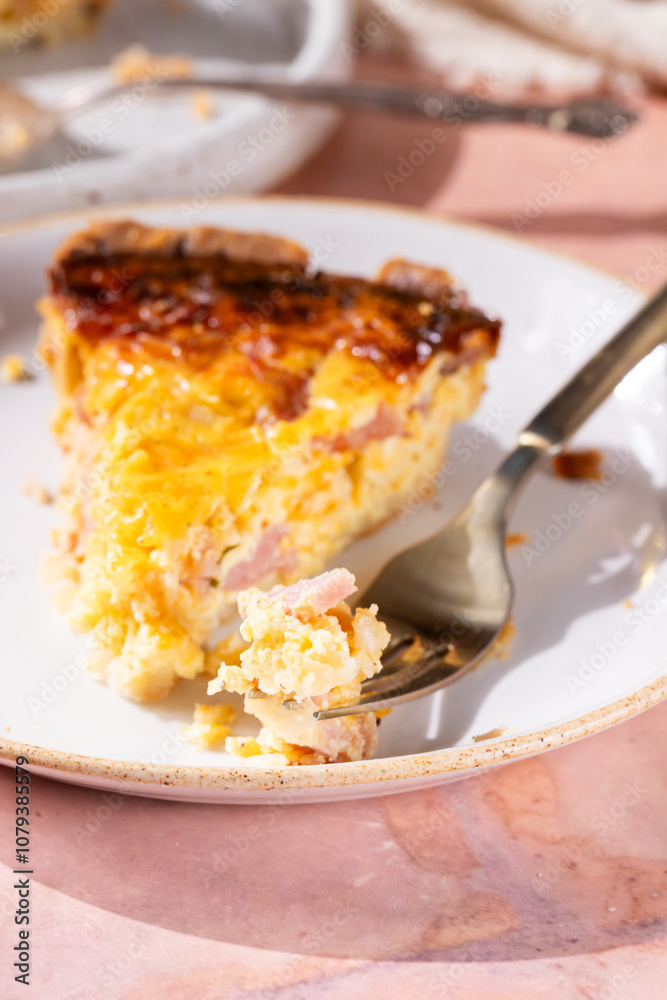 Quiche for breakfast Quiche for breakfast