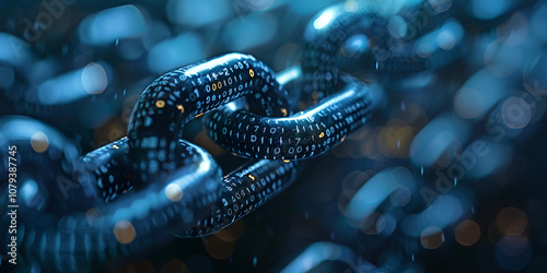 How Blockchain Is Rebuilding Cybersecurity, cybersecurity experts implementing blockchain, Blockchain Technology Concept, Digital Chain Network, How Blockchain Is Rebuilding Cybersecurity