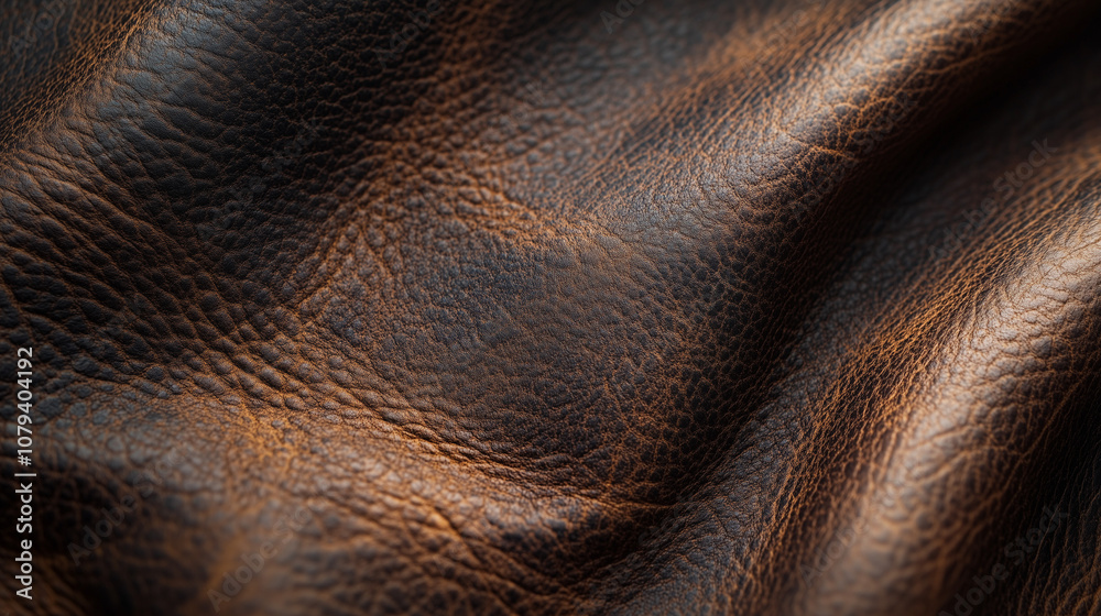 Leather texture, dark brown, realistic look Leather texture, dark brown, realistic look