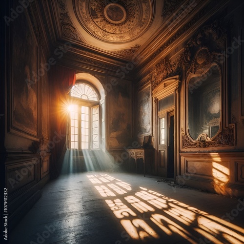 sunlight inside the room