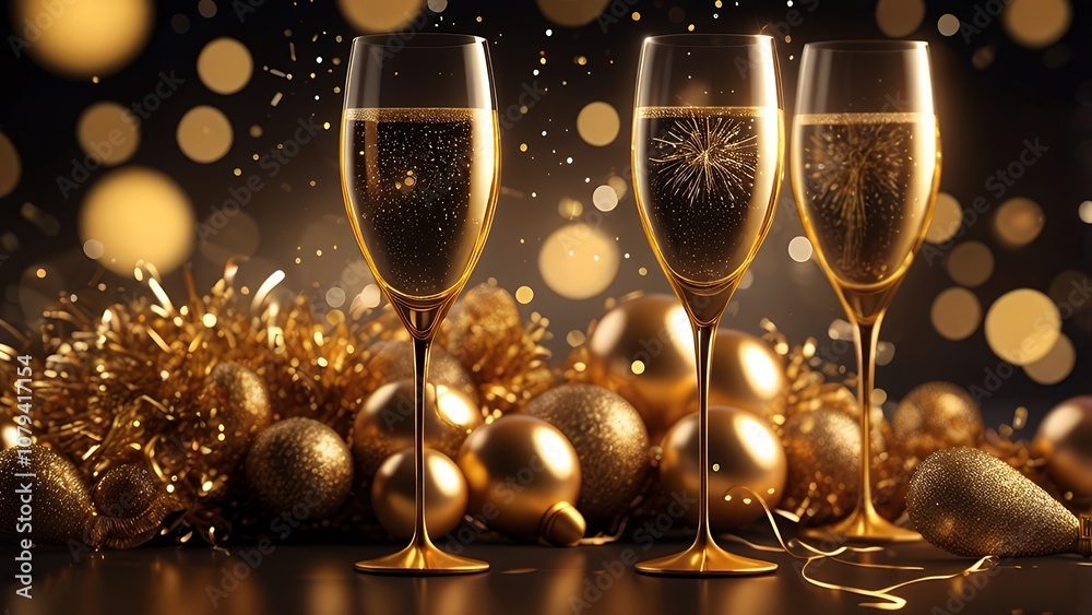 Merry Christmas and Happy New Year wishes graphic design 2d and 3d illustration template. Merry Christmas and New Year images. Merry Christmas and Happy New Year wishes graphic design 2d and 3d illustration template. Merry Christmas and New Year images.