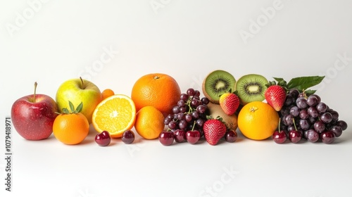 Colorful Fruit Arrangement