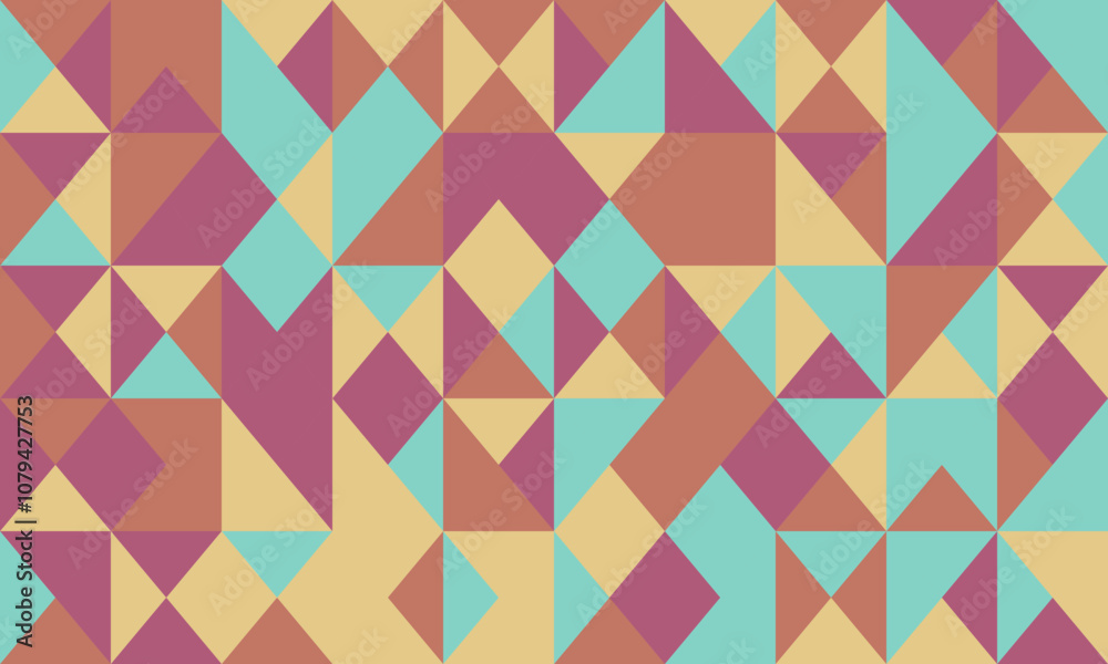 Seamless geometric vector with creative mosaic elements. Ideal for modern backgrounds, trendy posters, or textile patterns with clean and minimal design. Seamless geometric vector with creative mosaic elements. Ideal for modern backgrounds, trendy posters, or textile patterns with clean and minimal design.