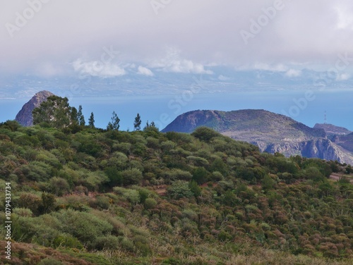 Gebirge auf La Gomera