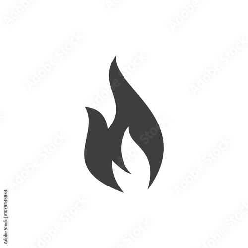 fire icon , flame icon vector , flammable icon vector