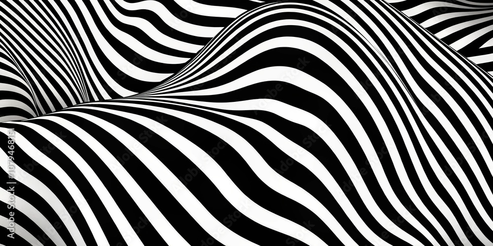 Abstract Black and White Stripes Pattern, Optical Illusion, Geometric , pattern Abstract Black and White Stripes Pattern, Optical Illusion, Geometric , pattern
