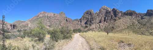 Dripping Springs Trail in the Organ Mountains near Las Cruces New Mexico