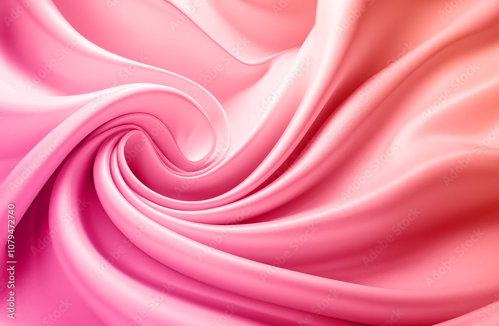 Obraz premium ピンク色のシルクのテクスチャ