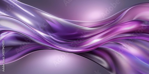 Elegant Purple and Silver Abstract Background