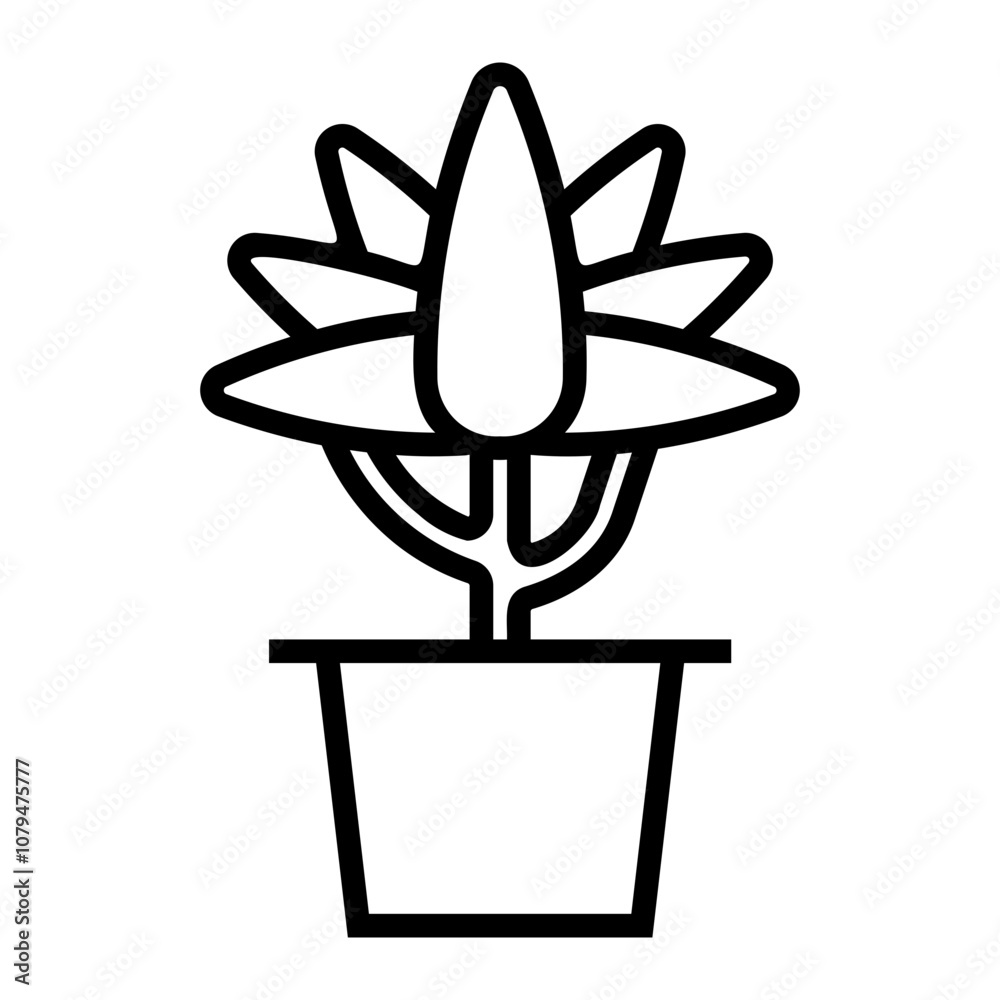 croton.green Line Icon