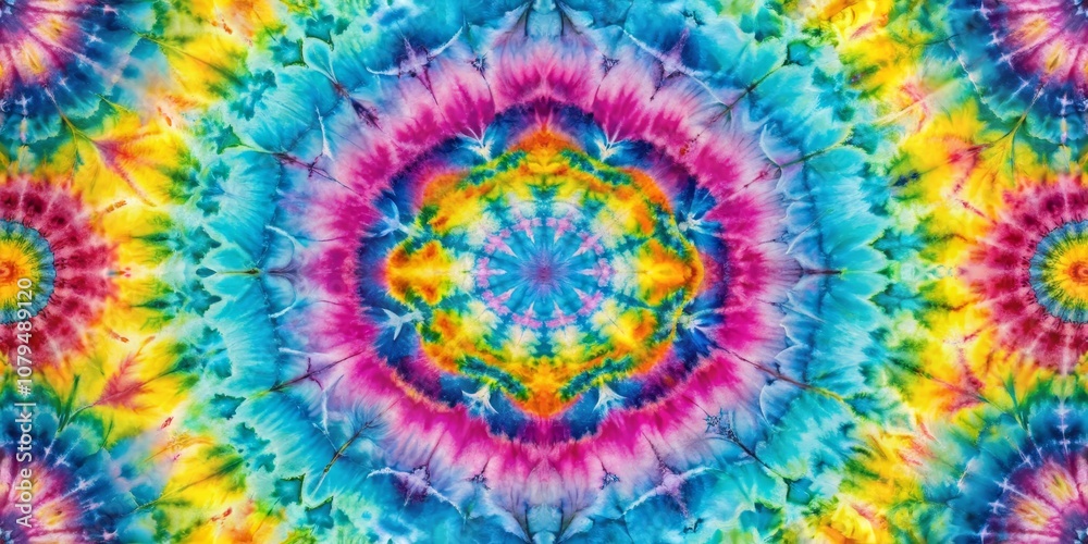 Tie Dye Mandala Abstract Watercolor Psychedelic Art, tie dye, psychedelic art