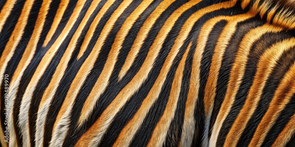 Close-up of Zebra Stripes Black, Orange, and White Fur Pattern, zebra, stripes Close-up of Zebra Stripes Black, Orange, and White Fur Pattern, zebra, stripes