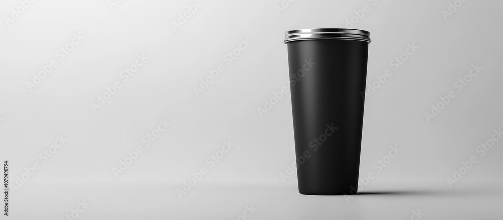 Black Paper Cup Mockup Black Paper Cup Mockup