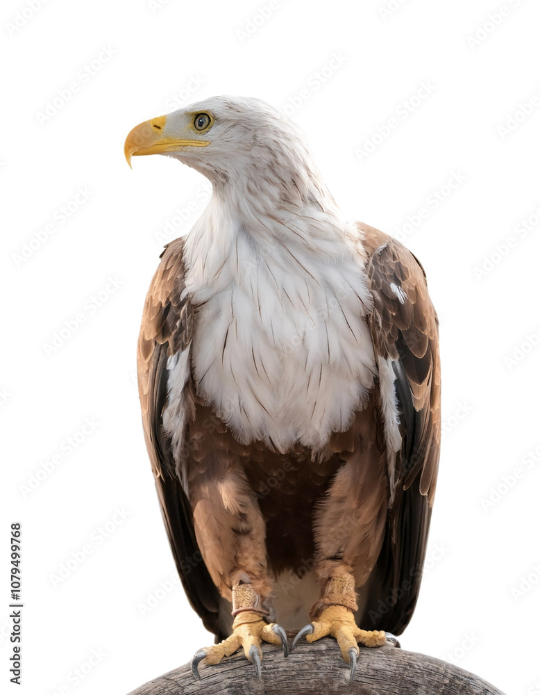 Fototapeta premium a Eagle bird isolated white