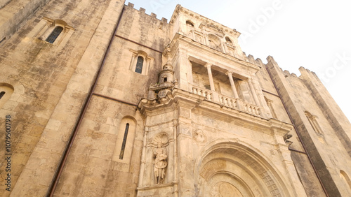 The Old Cathedral of Coimbra, Portugal