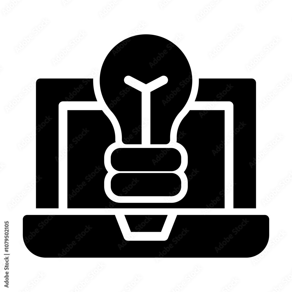 online learning Solid icon online learning Solid icon