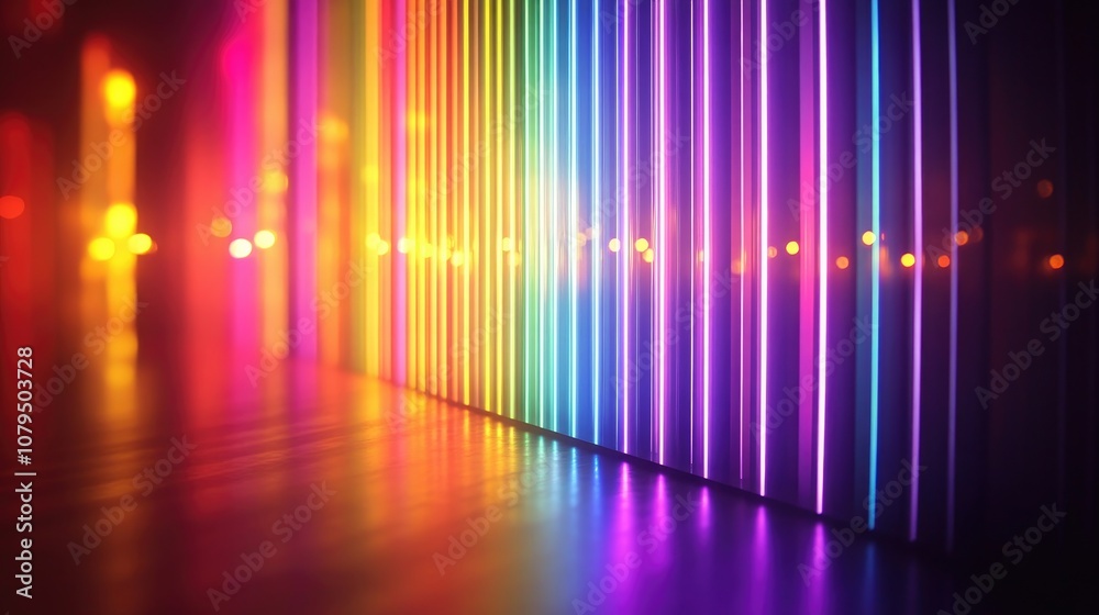 Illuminated abstract backdrop with vibrant colors Illuminated abstract backdrop with vibrant colors